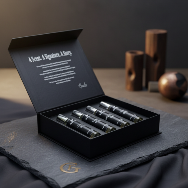 Luxury Oud Experience Perfume Set - 4 x 15ml